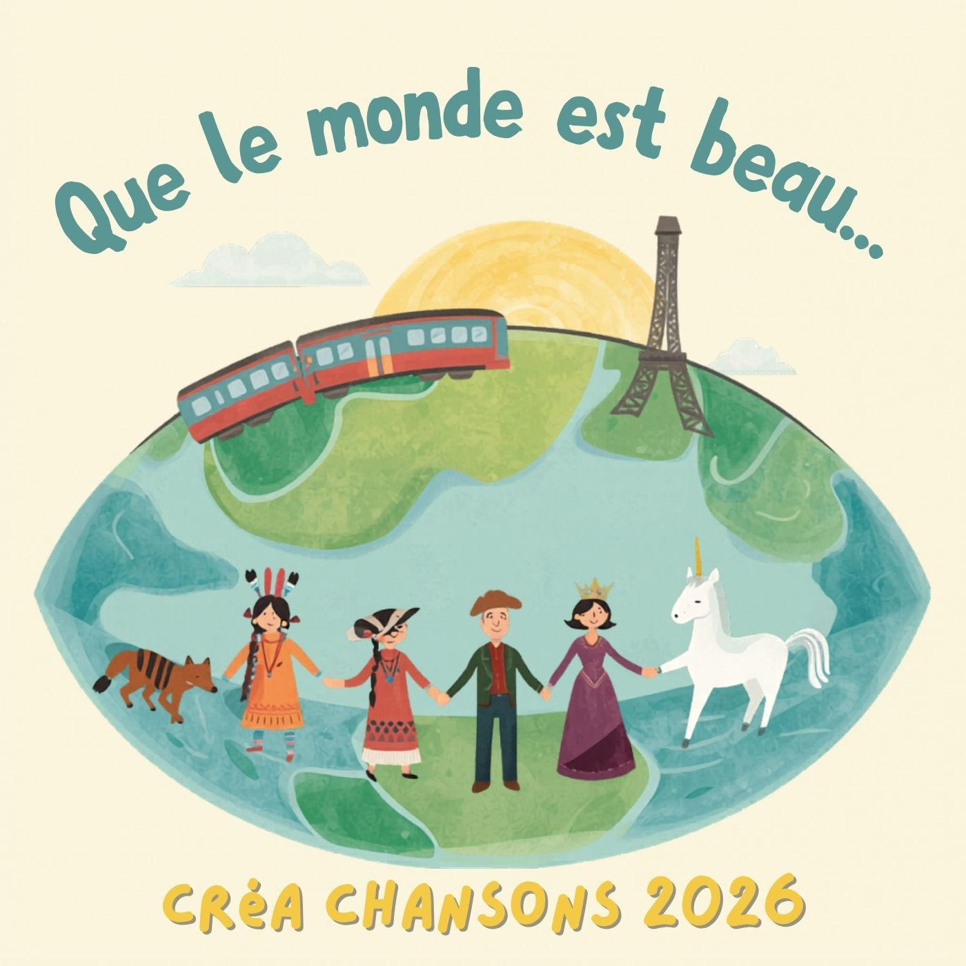 Illustration Que le monde est beau...
